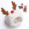 Adorable Pet Christmas Tree Pom-Pom Hat - Image 8