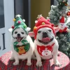 Adorable Pet Christmas Tree Pom-Pom Hat - Image 2