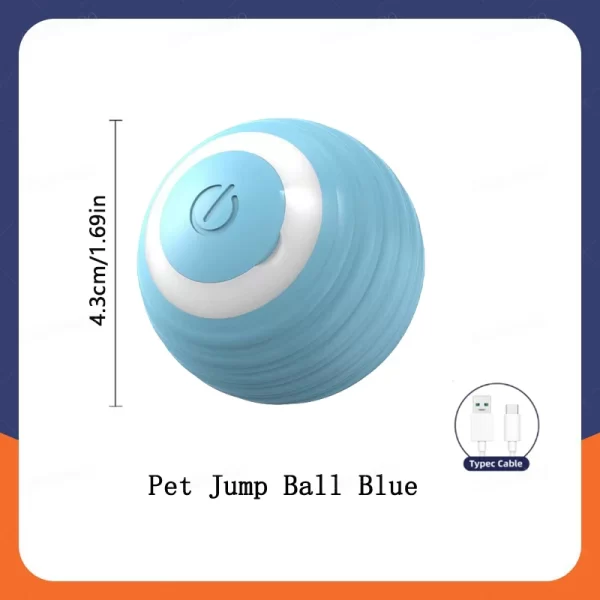 Interractive Motion Activated Rolling Ball Dog Toy - Image 12