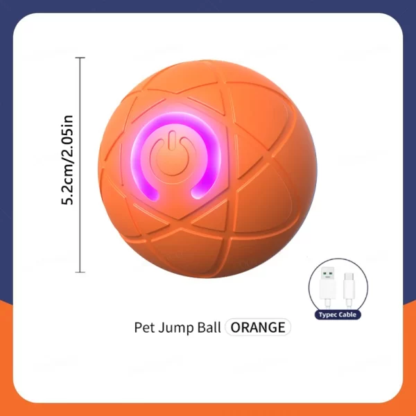 Interractive Motion Activated Rolling Ball Dog Toy - Image 10