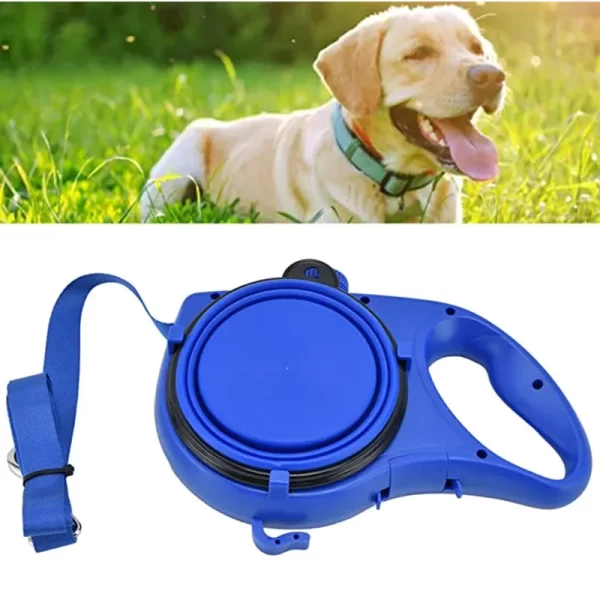 All-in-One Dog Leash with Water Bottle & Bowl - Image 7