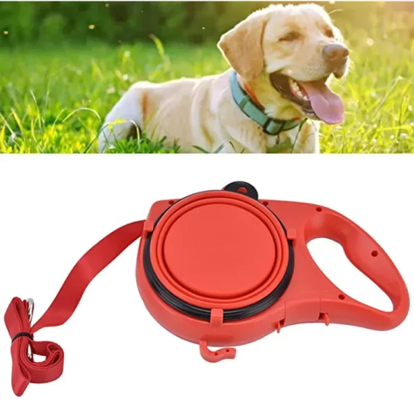 All-in-One Dog Leash with Water Bottle & Bowl - Image 8