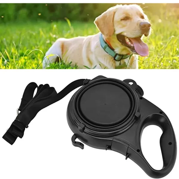 All-in-One Dog Leash with Water Bottle & Bowl - Image 9
