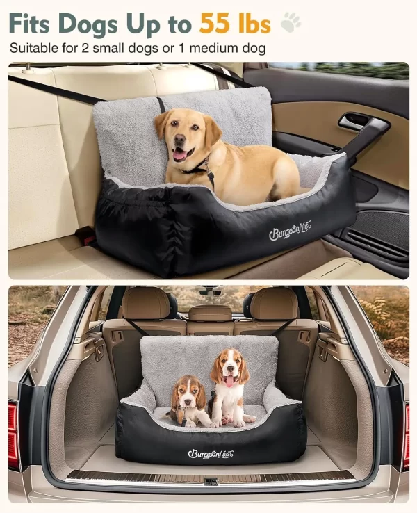 Calming Pet Car Bed - Image 3