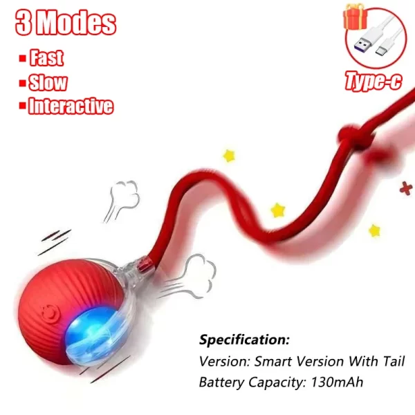 Rollraptor Interactive Pet Toy Ball - Image 9