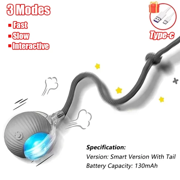 Rollraptor Interactive Pet Toy Ball - Image 12